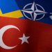 NATO, Turkish, Swedish and Finnish flags are seen in this illustration taken May 18, 2022. REUTERS/Dado Ruvic/Illustration